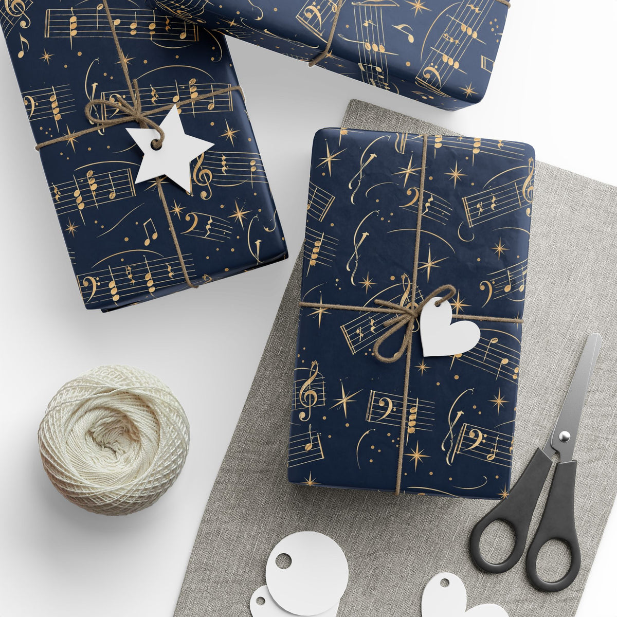 Vintage Sheet Music Wrapping Paper
