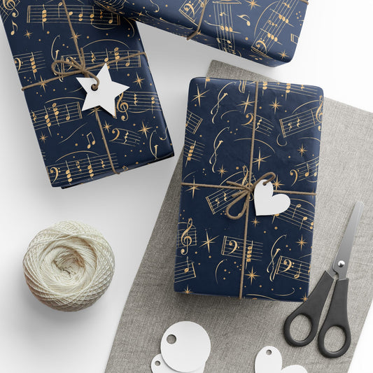 Vintage Sheet Music Wrapping Paper
