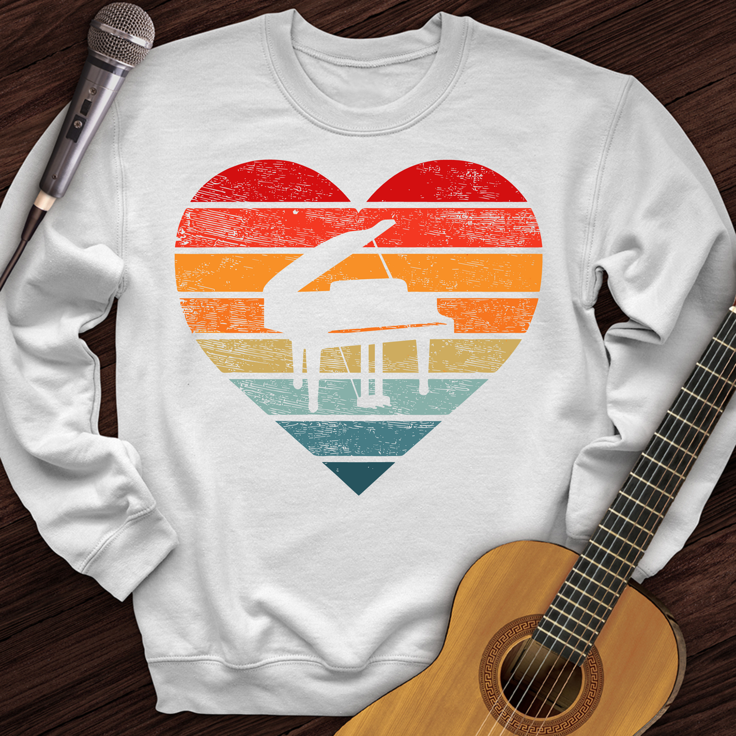 I Love Piano Crewneck