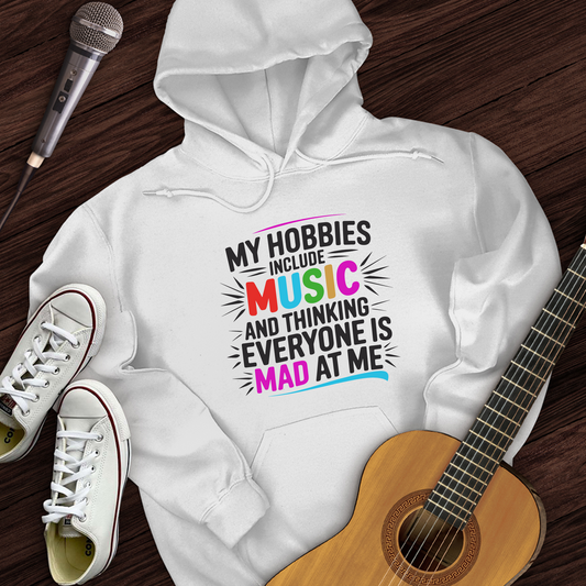 My Hobbies Include Music Hoodie