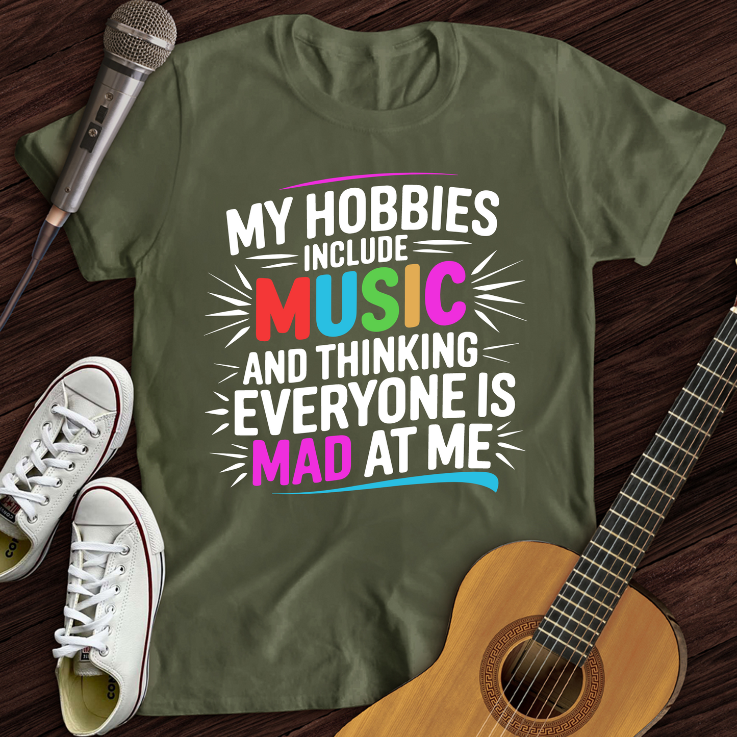 My Hobbies Include Music T-Shirt