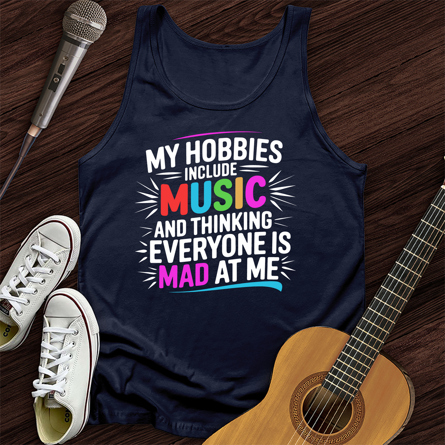 My Hobbies Include Music Tank Top