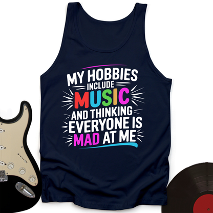My Hobbies Include Music Tank Top