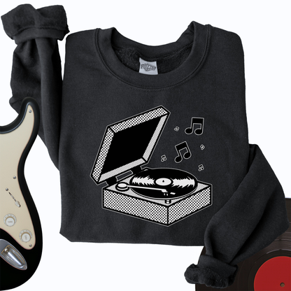 Vinyl Box Crewneck