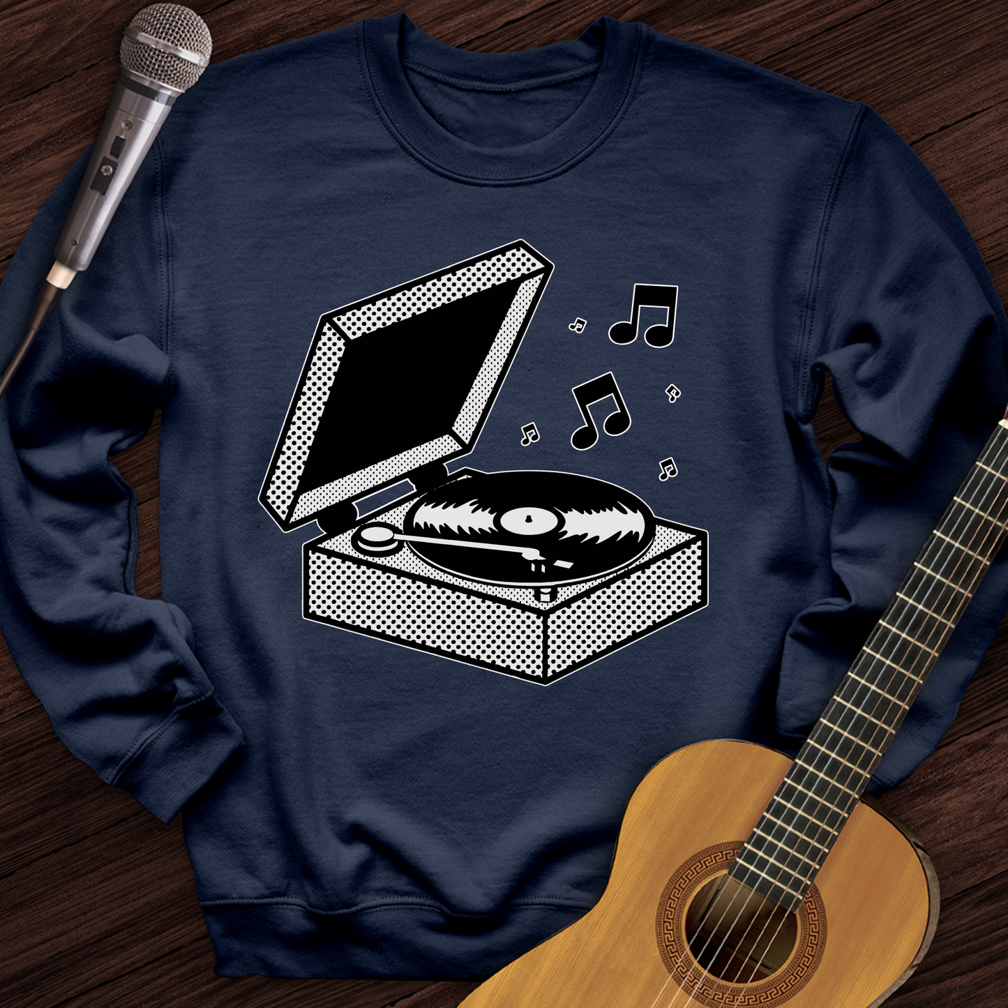 Vinyl Box Crewneck