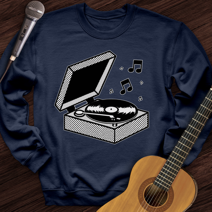 Vinyl Box Crewneck