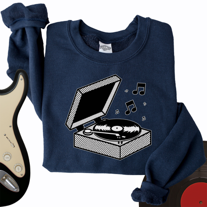 Vinyl Box Crewneck