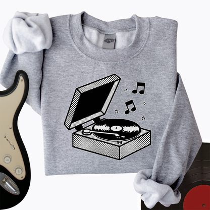Vinyl Box Crewneck