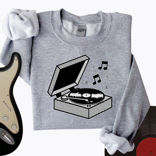 Vinyl Box Crewneck