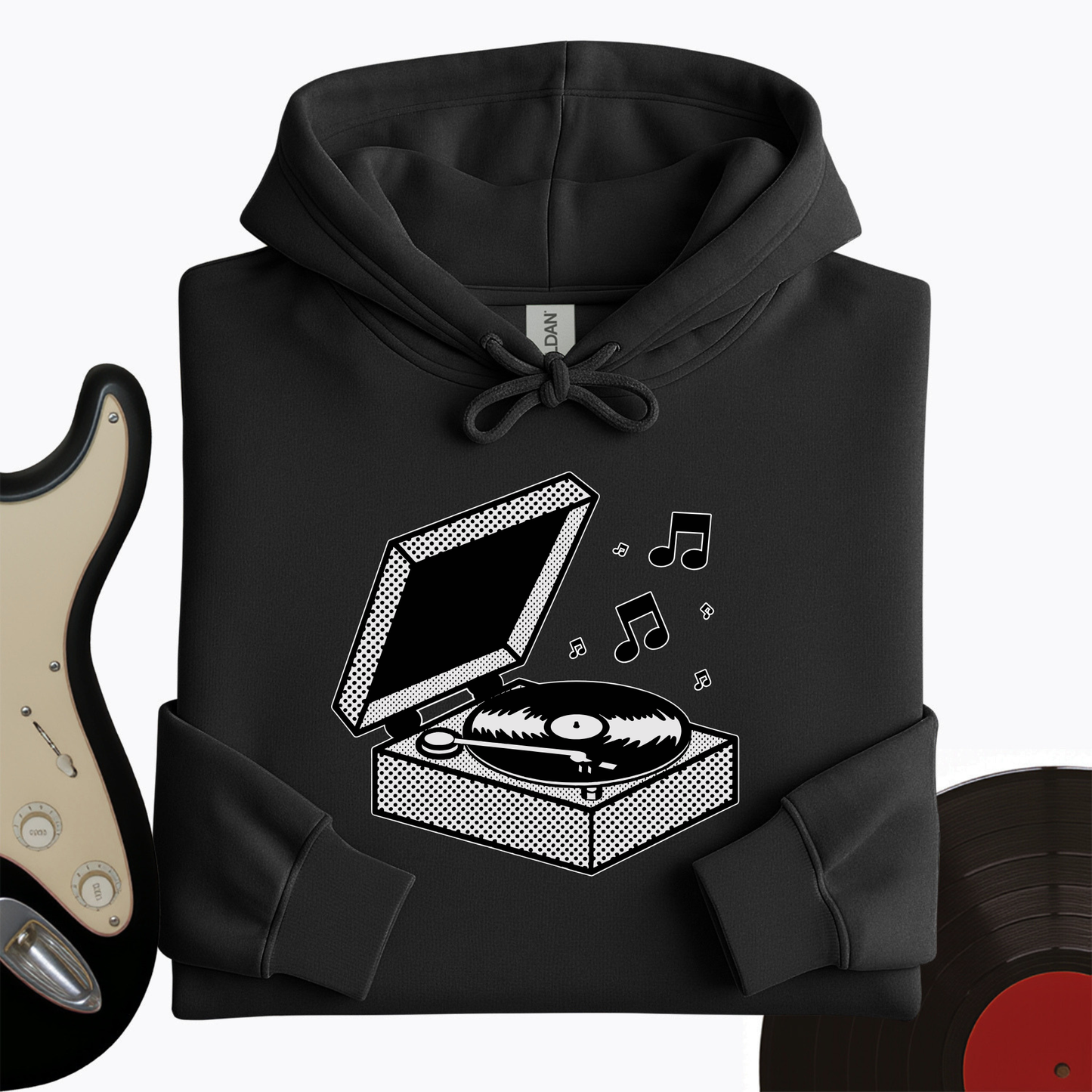 Vinyl Box Hoodie