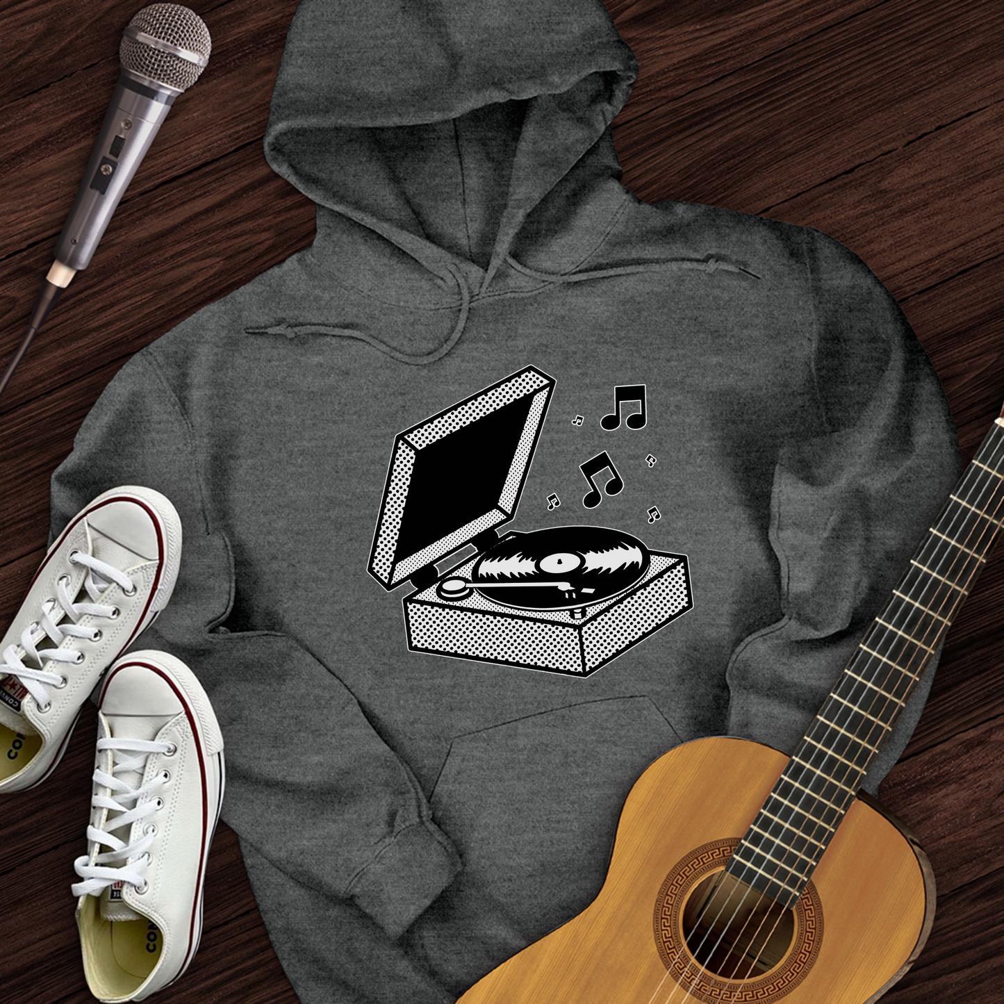 Vinyl Box Hoodie