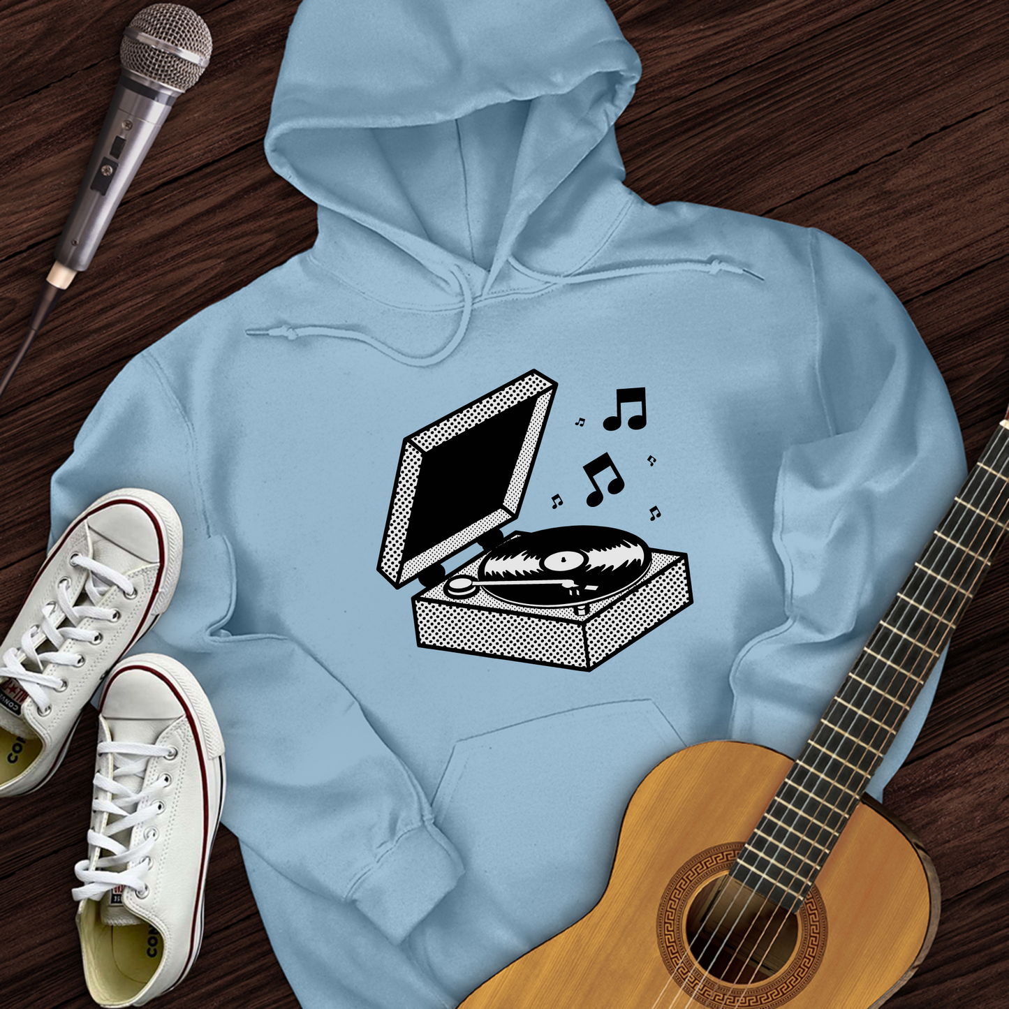 Vinyl Box Hoodie