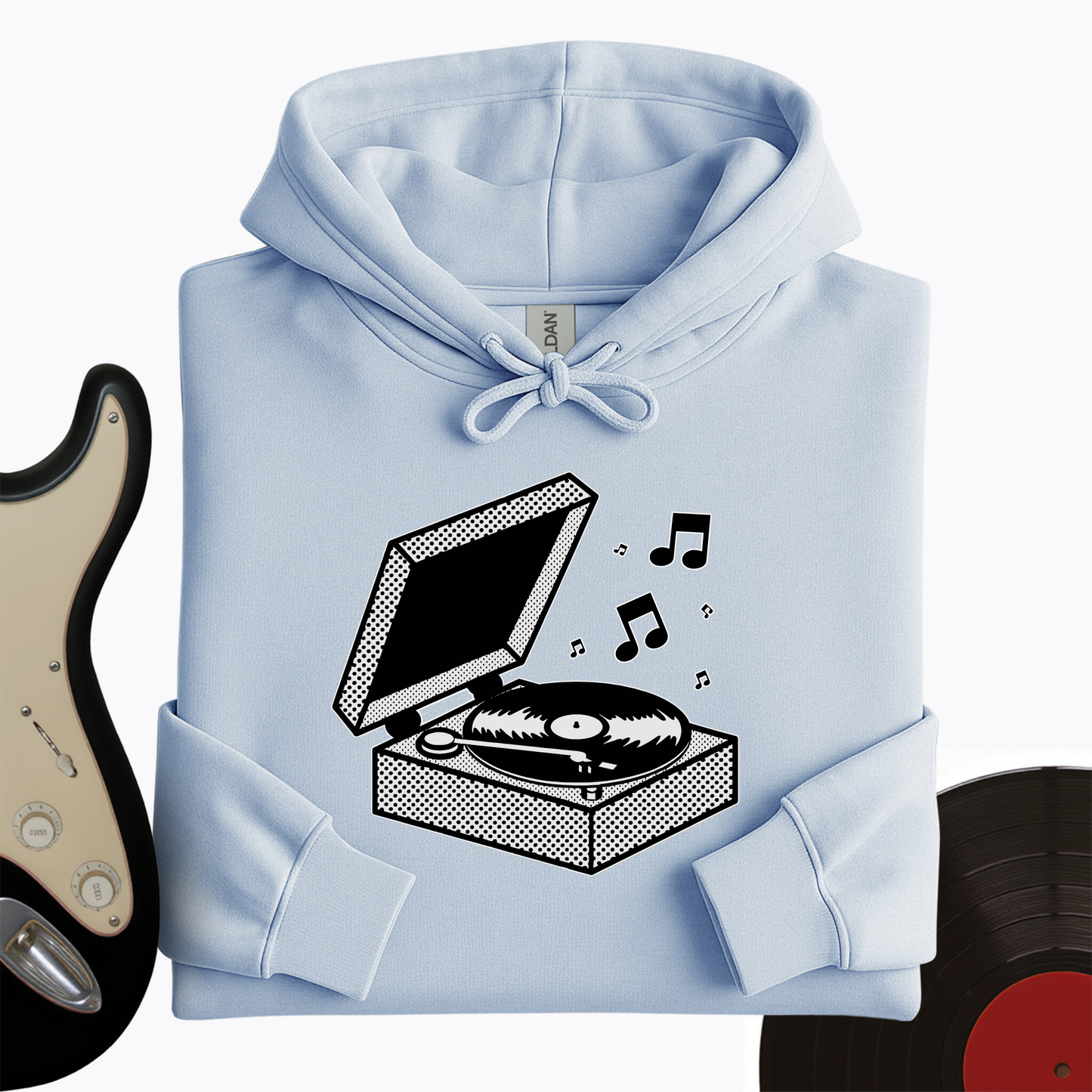 Vinyl Box Hoodie