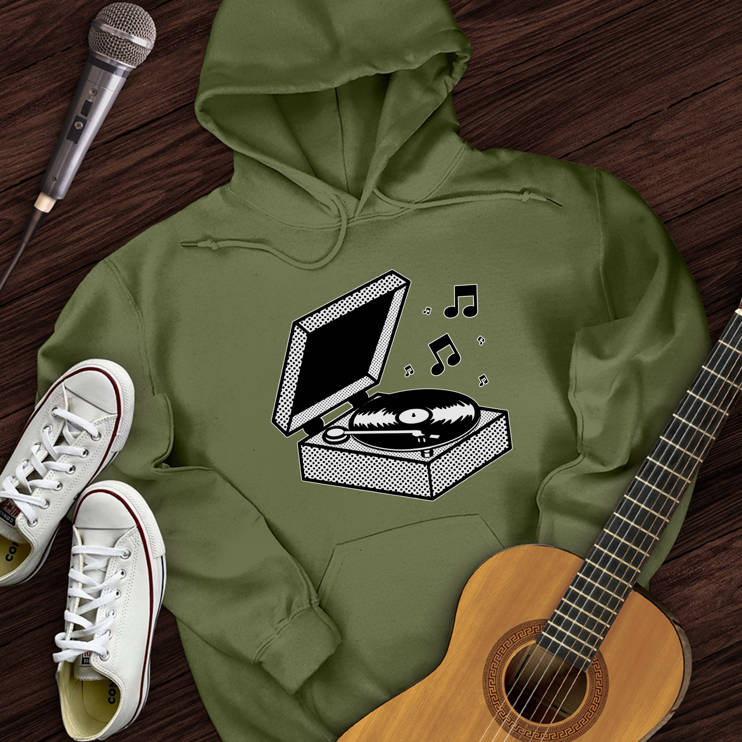 Vinyl Box Hoodie