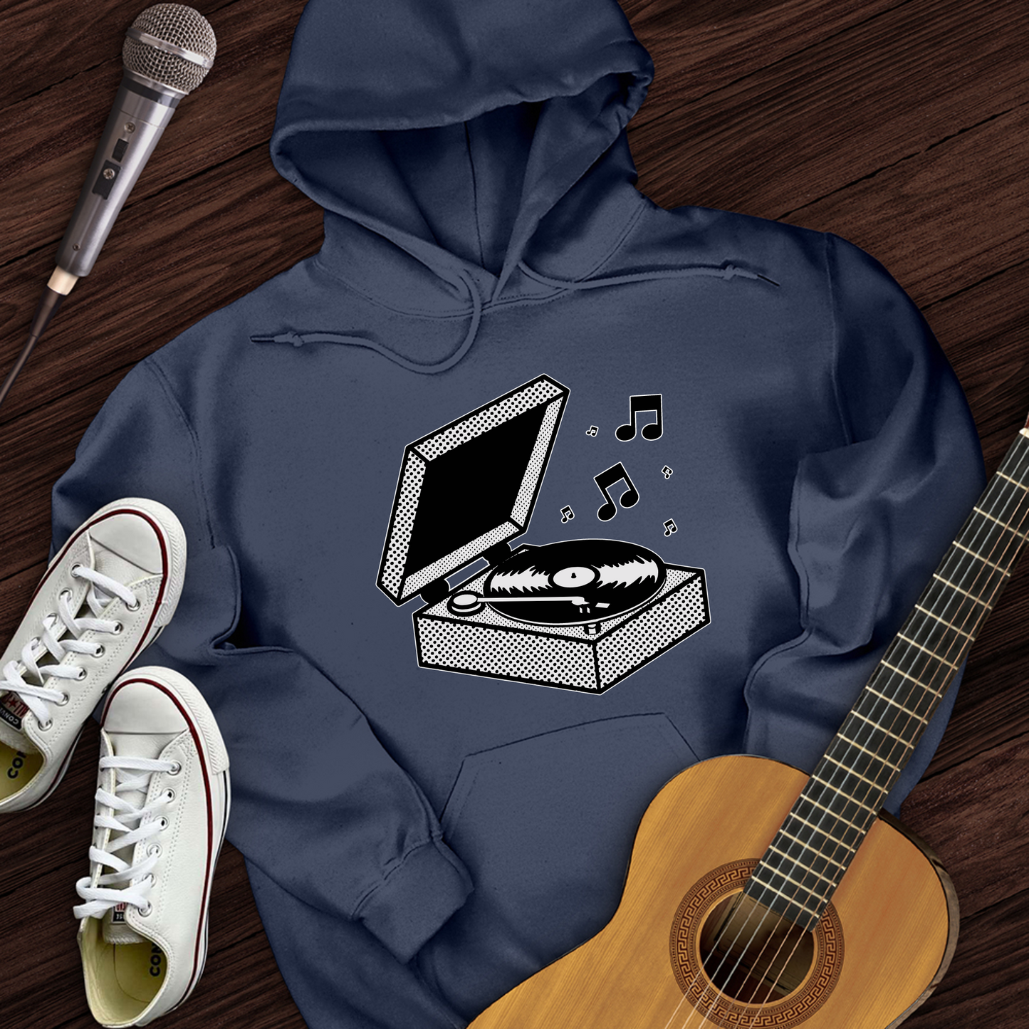 Vinyl Box Hoodie