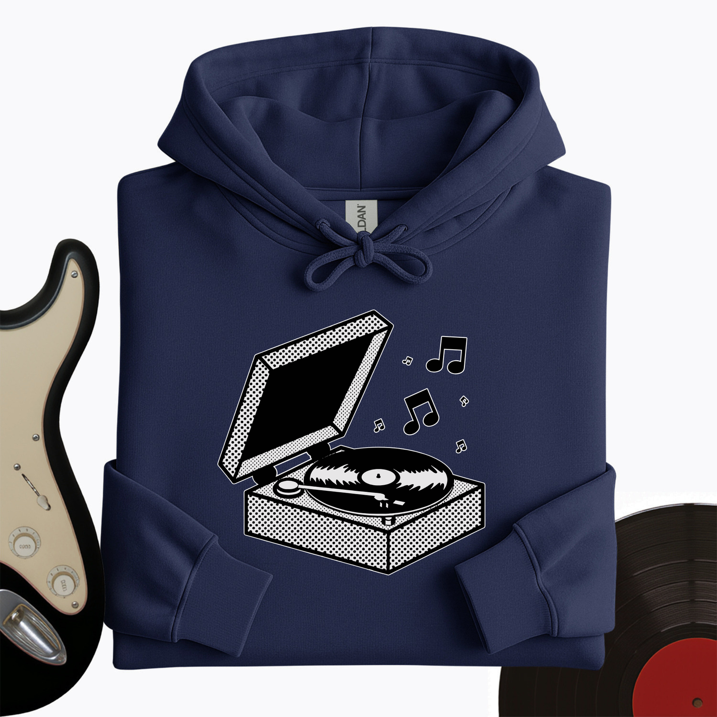 Vinyl Box Hoodie