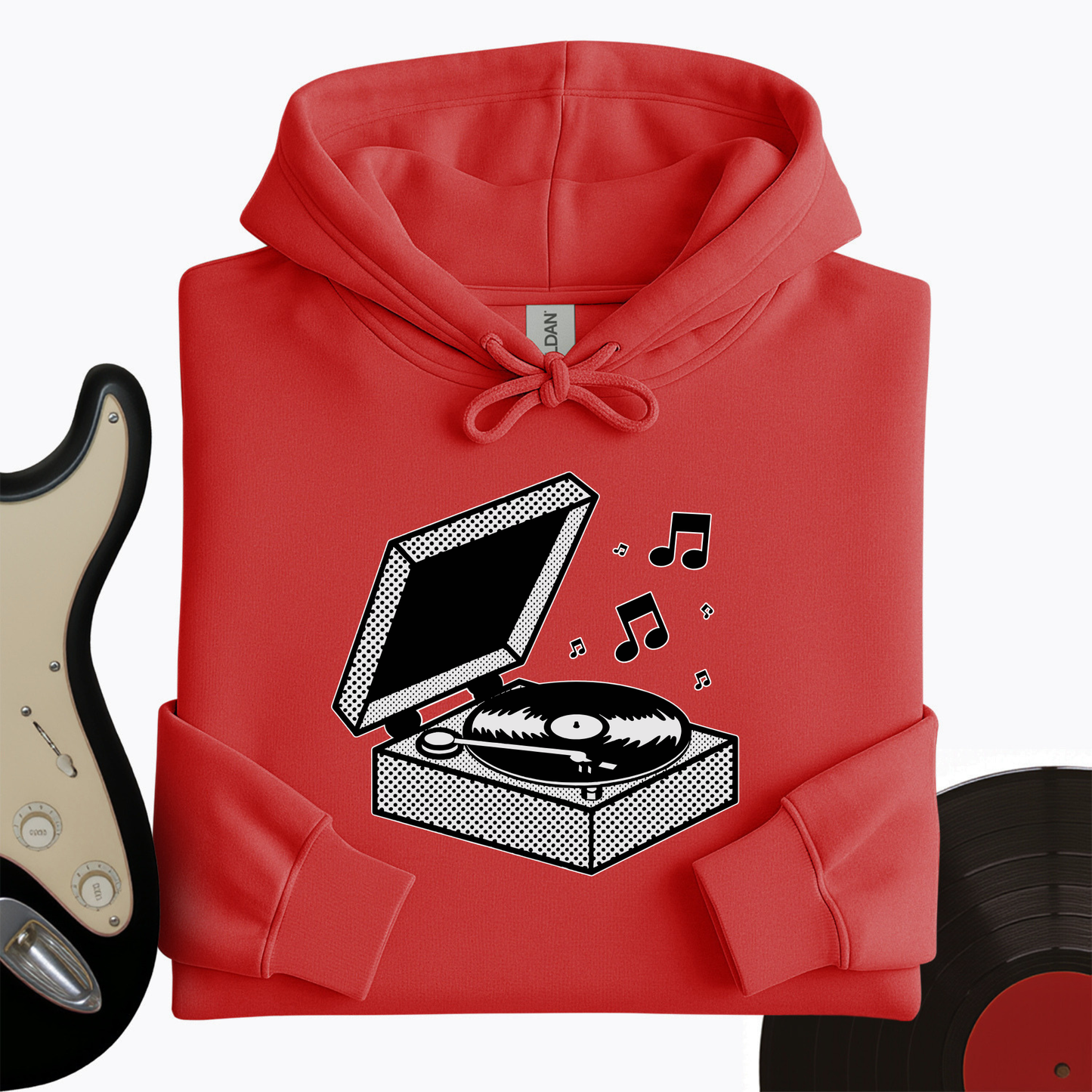 Vinyl Box Hoodie
