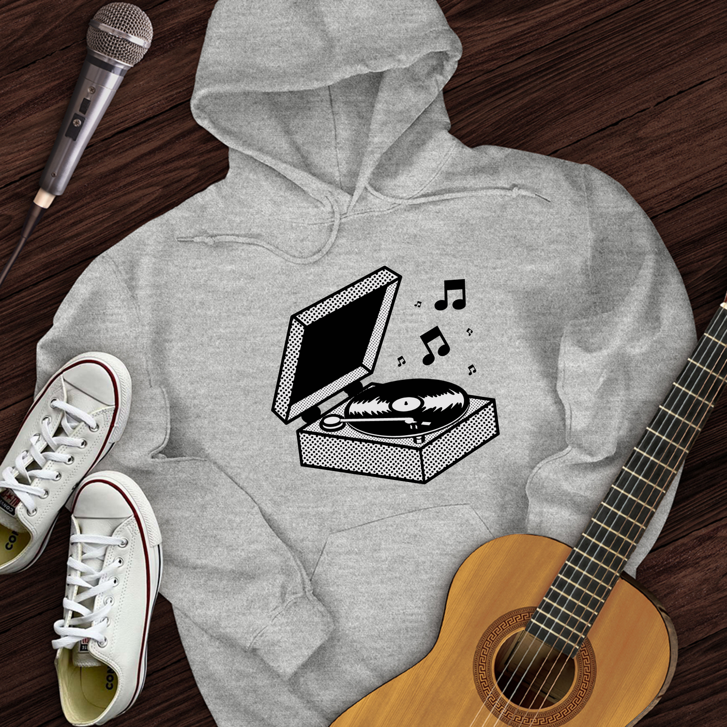 Vinyl Box Hoodie