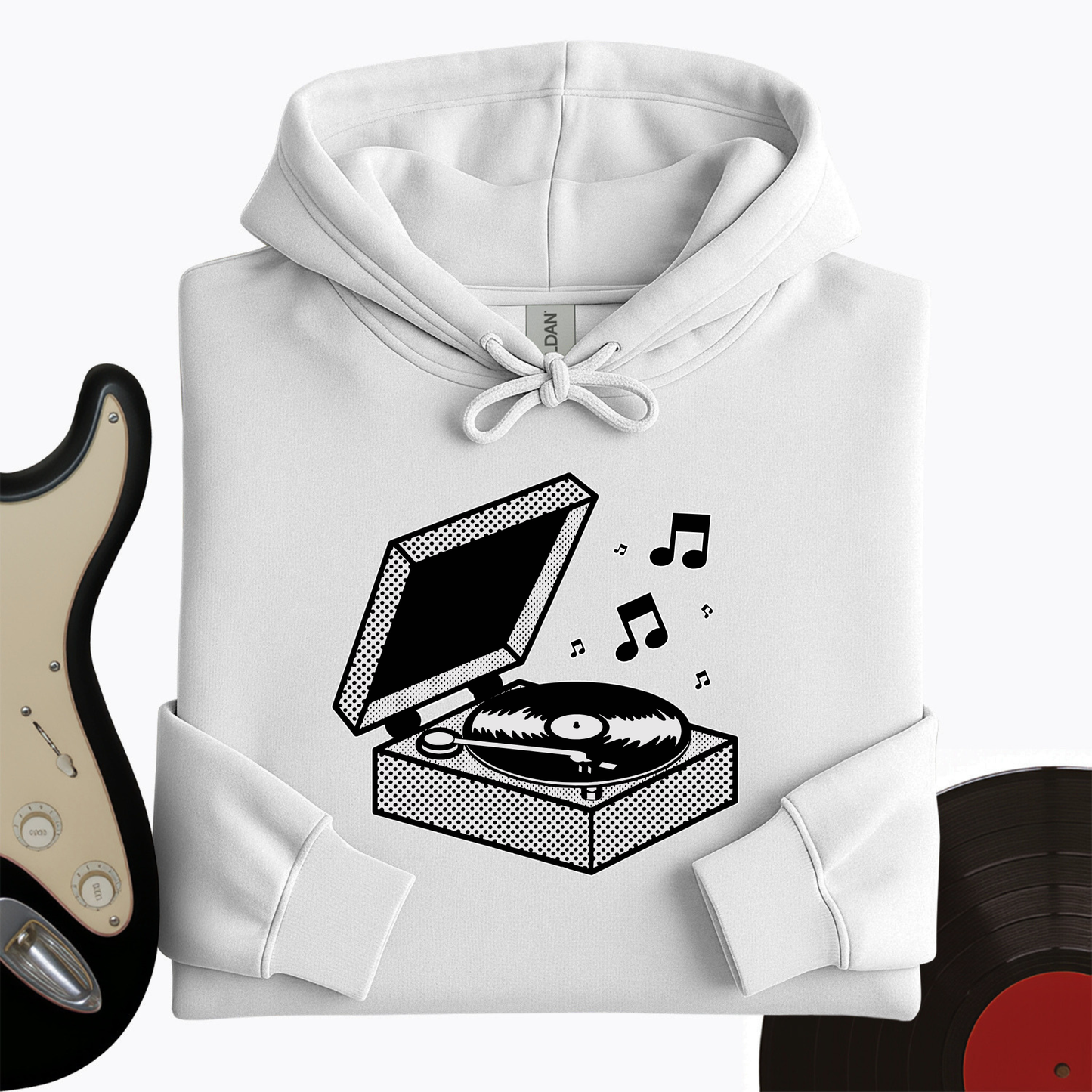 Vinyl Box Hoodie