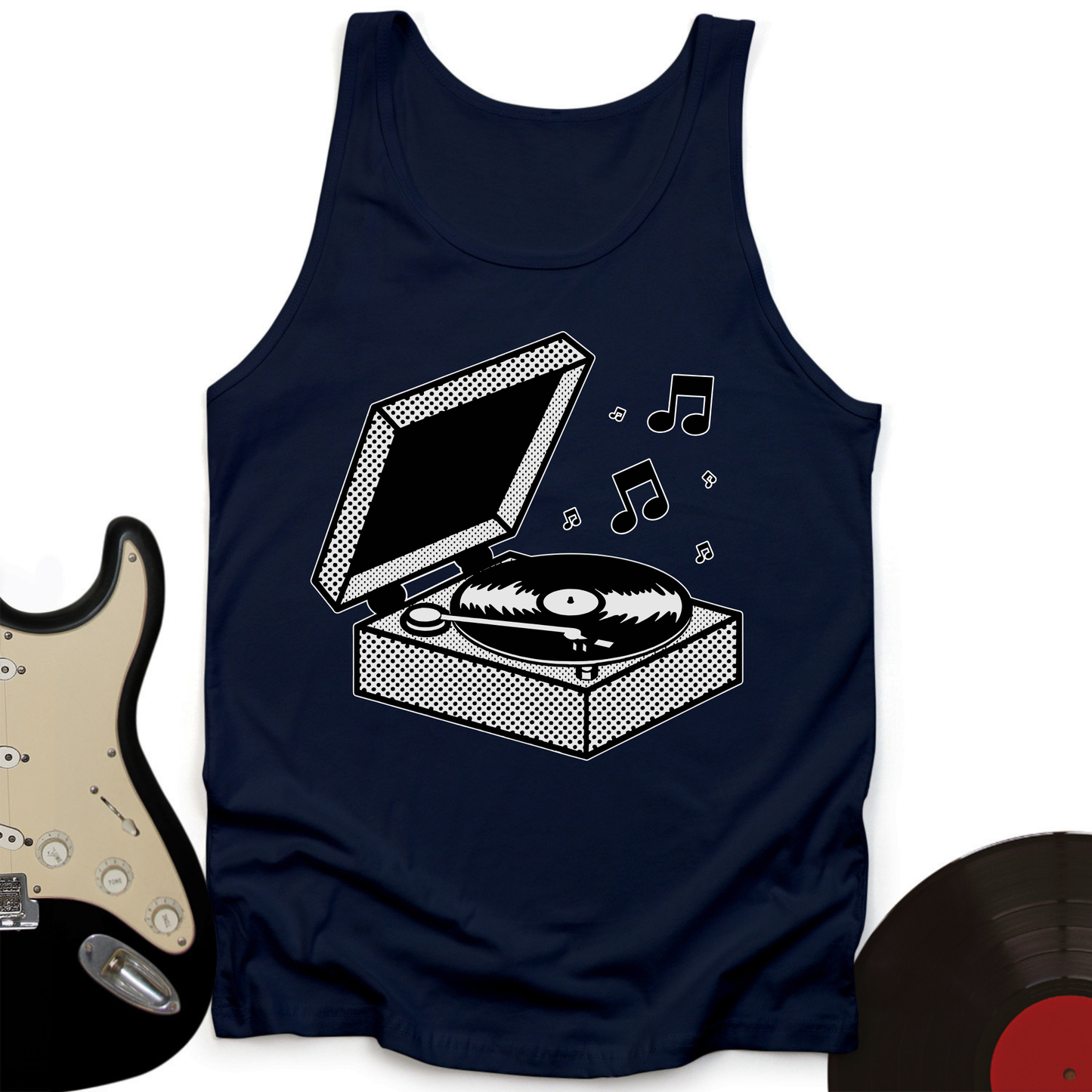Vinyl Box Tank Top
