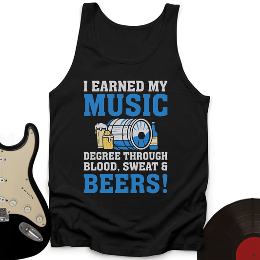 Music Degree Tank Top