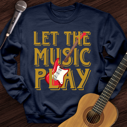 Let The Music Play Crewneck