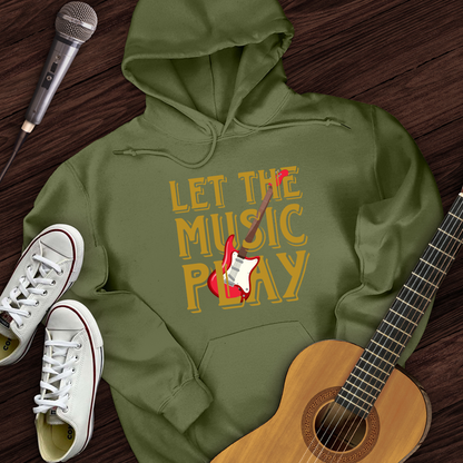 Let The Music Play Hoodie