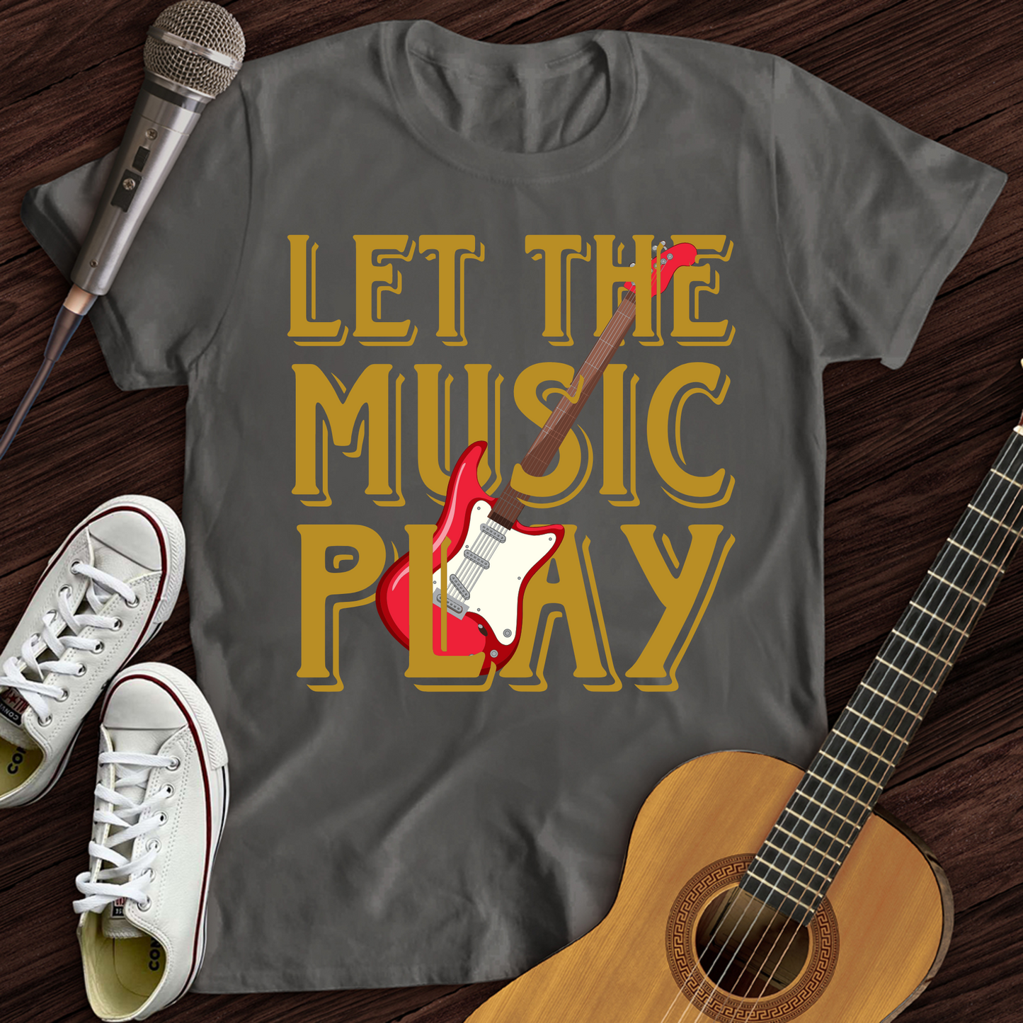 Let The Music Play T-Shirt