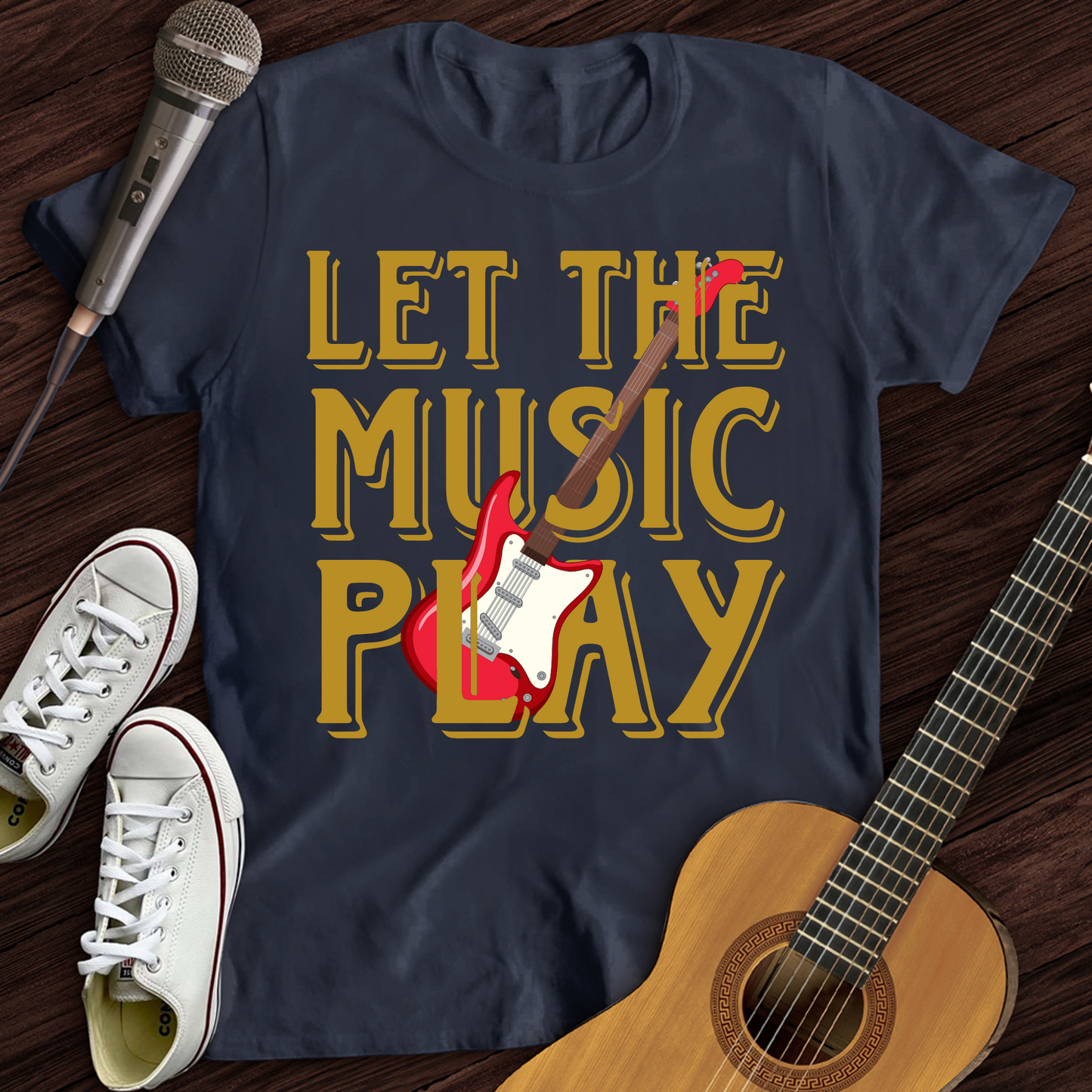 Let The Music Play T-Shirt