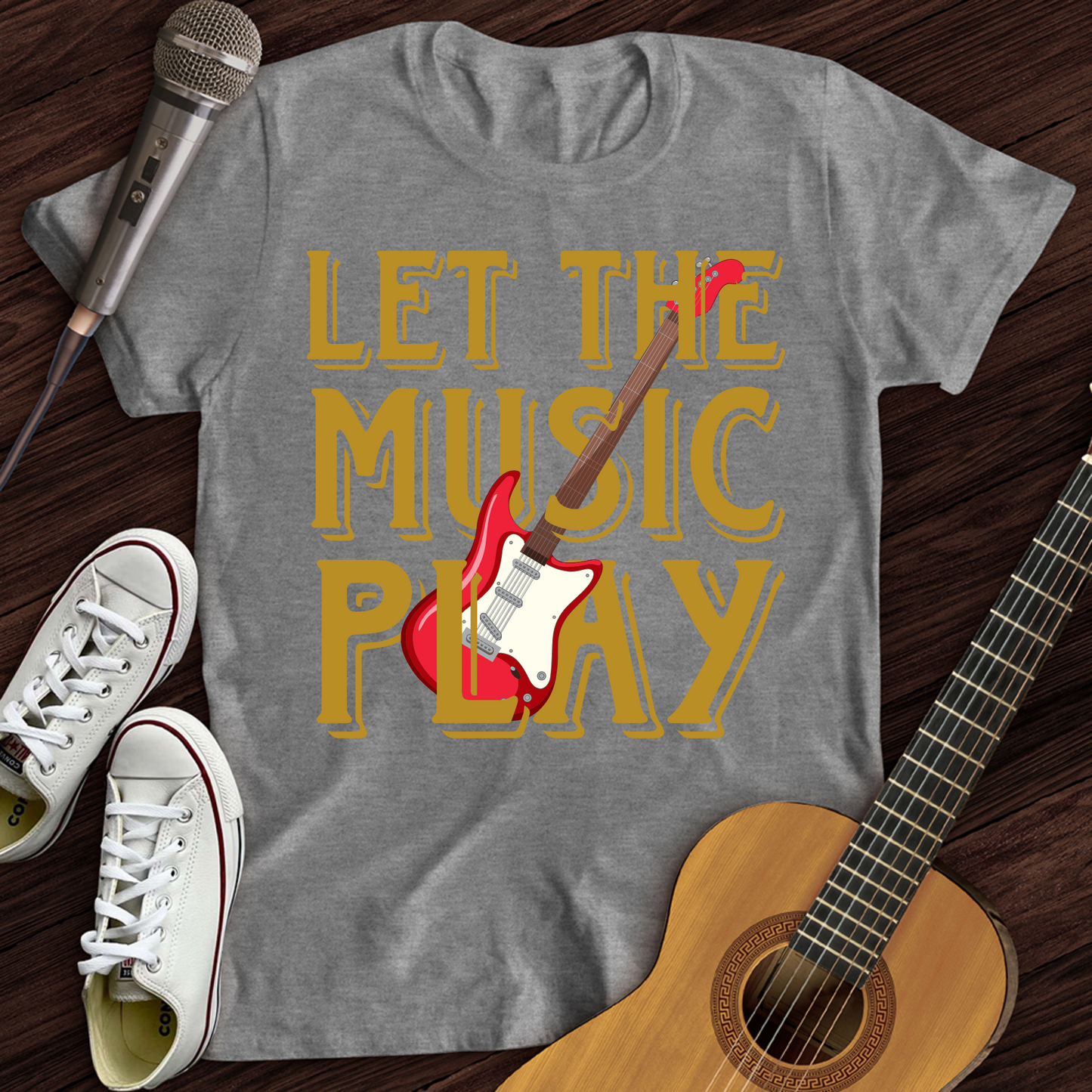 Let The Music Play T-Shirt