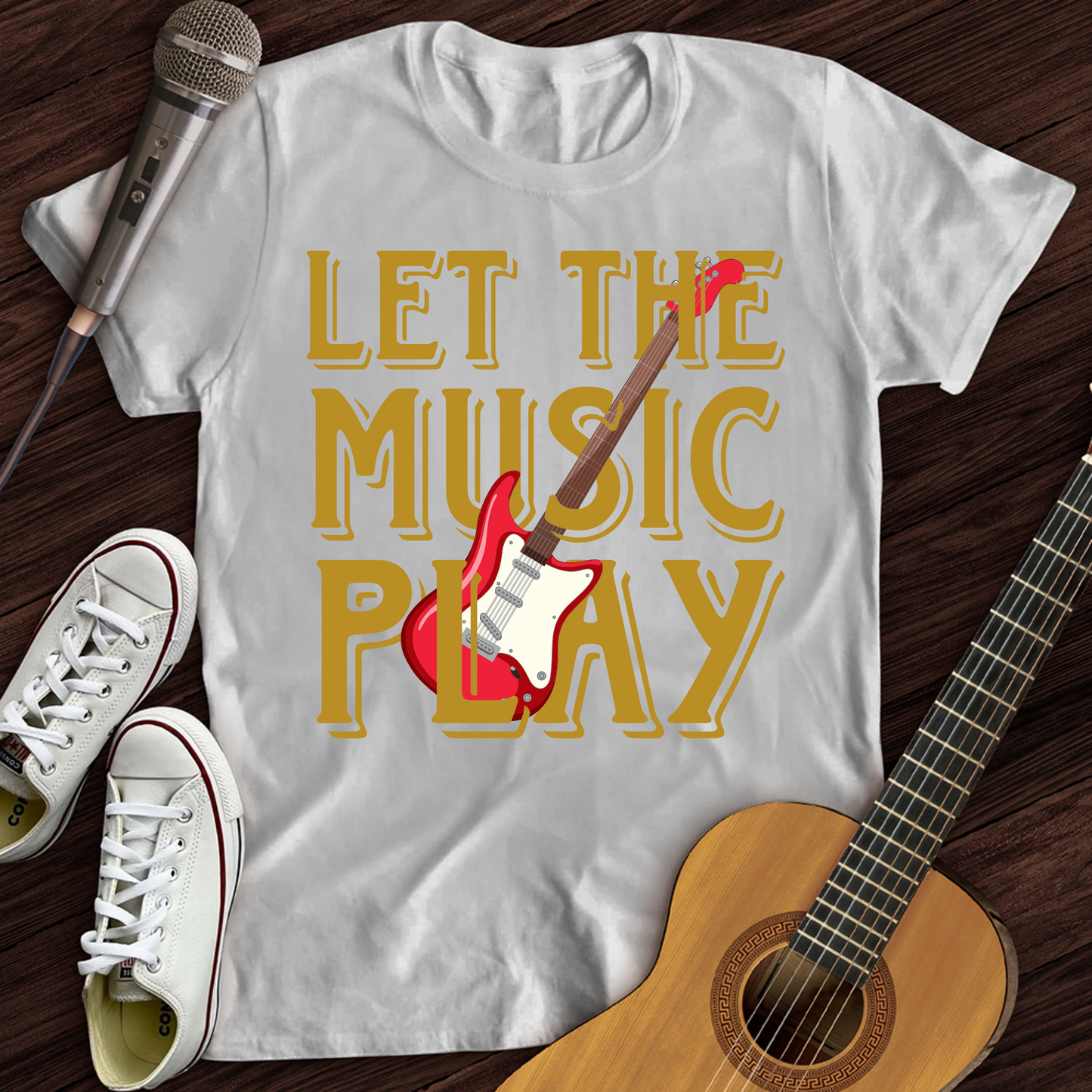 Let The Music Play T-Shirt