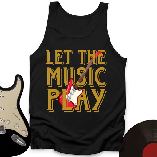 Let The Music Play Tank Top