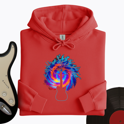 Psychedelic Tree Guitar Hoodie