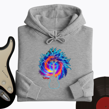 Psychedelic Tree Guitar Hoodie