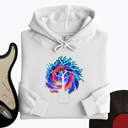 Psychedelic Tree Guitar Hoodie