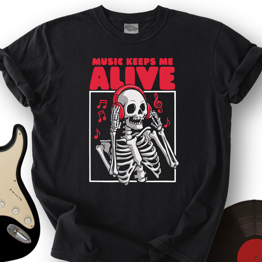 Music Keeps Me Alive T-Shirt