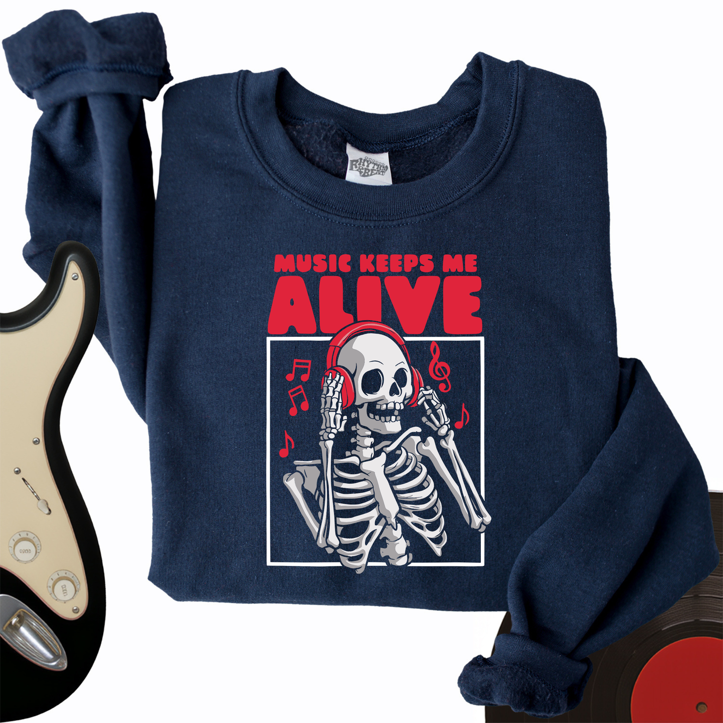 Music Keeps Me Alive Crewneck