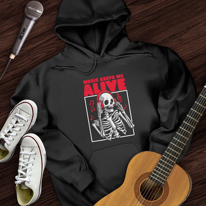 Music Keeps Me Alive Hoodie