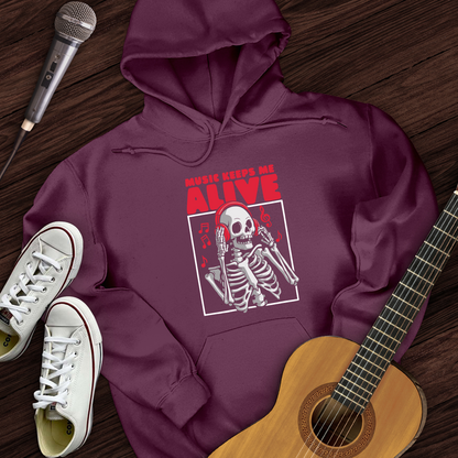 Music Keeps Me Alive Hoodie