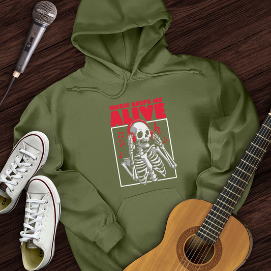 Music Keeps Me Alive Hoodie