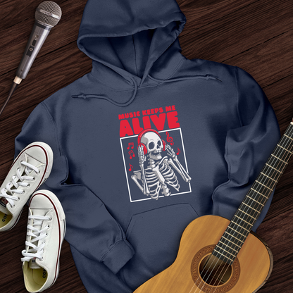 Music Keeps Me Alive Hoodie
