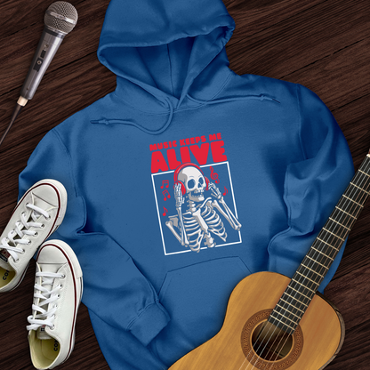 Music Keeps Me Alive Hoodie