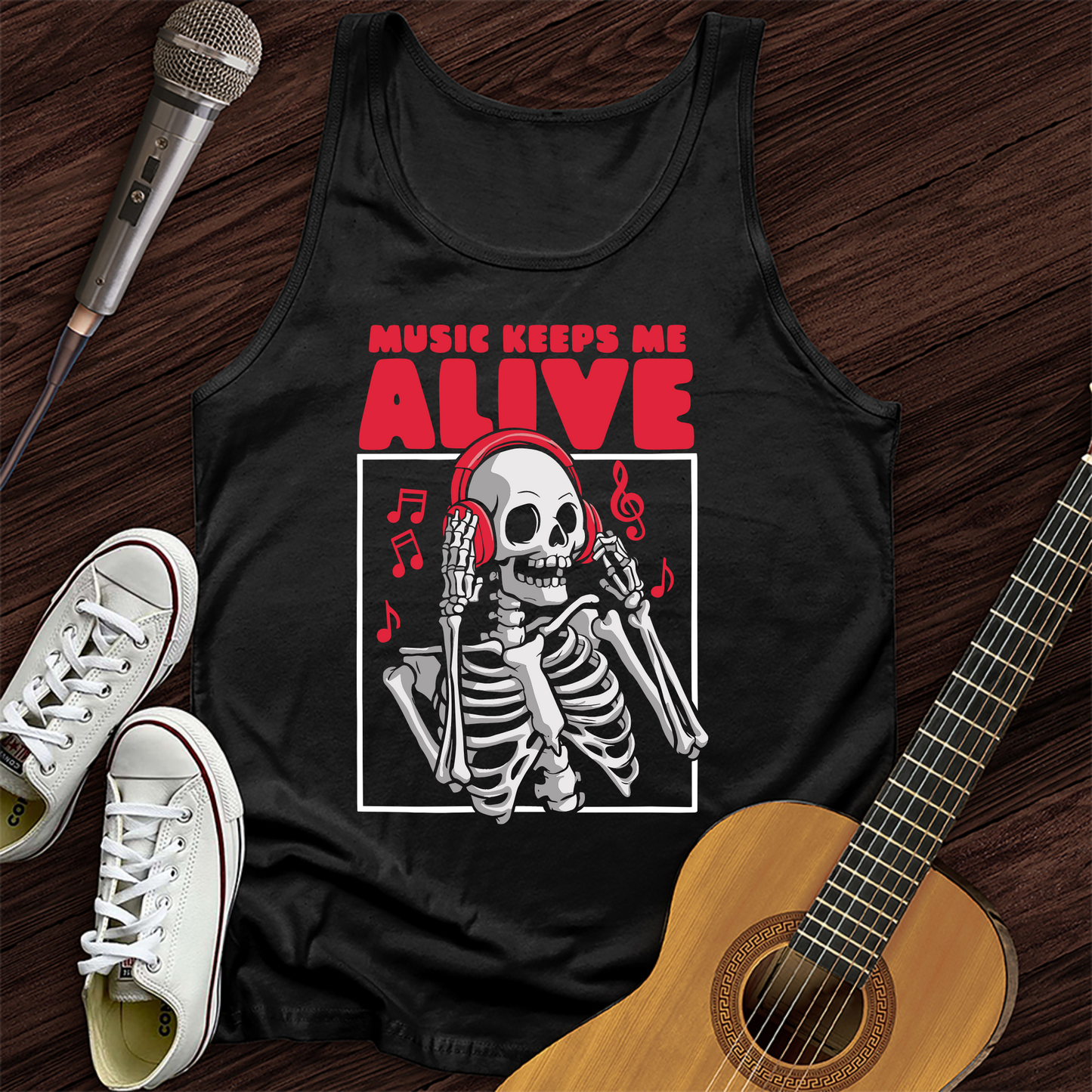 Music Keeps Me Alive Tank Top