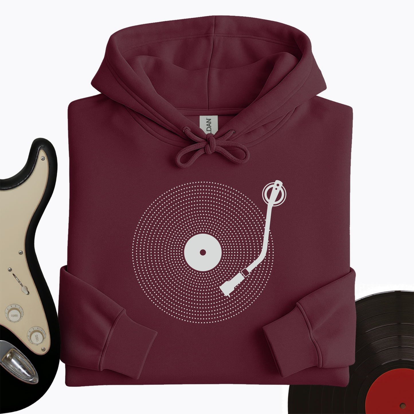 Simple Record Hoodie