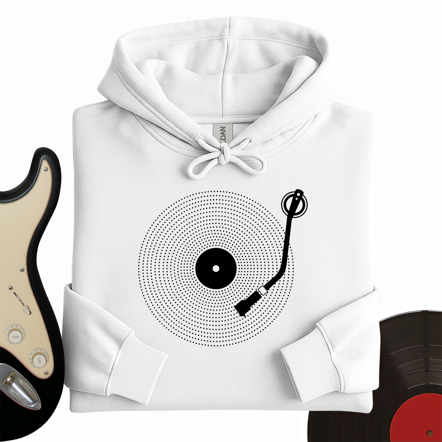 Simple Record Hoodie