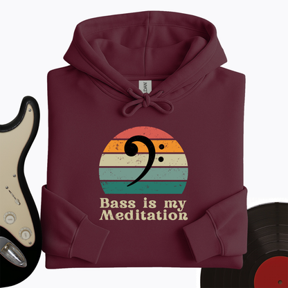 Bass Is My Meditation Hoodie