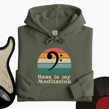 Bass Is My Meditation Hoodie