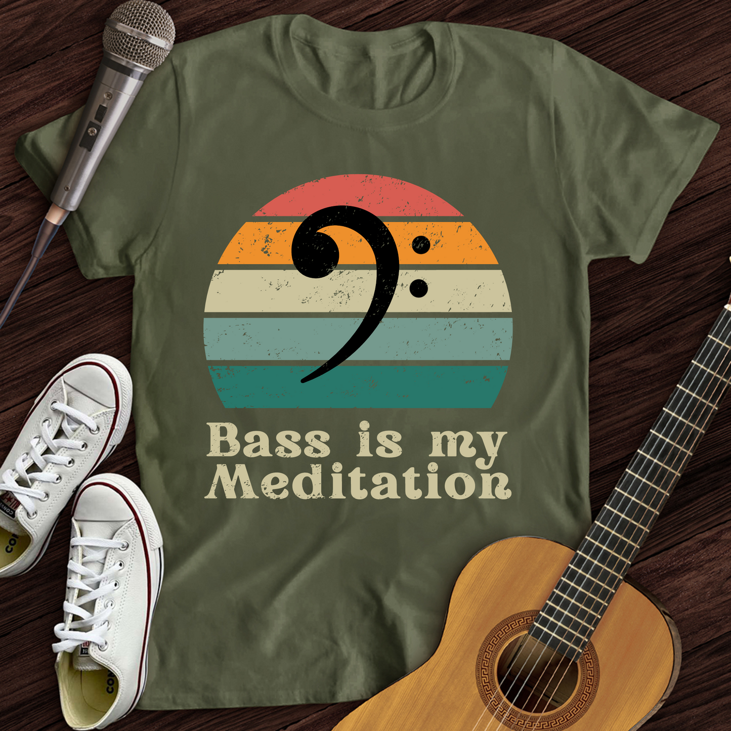 Bass Is My Meditation T-Shirt