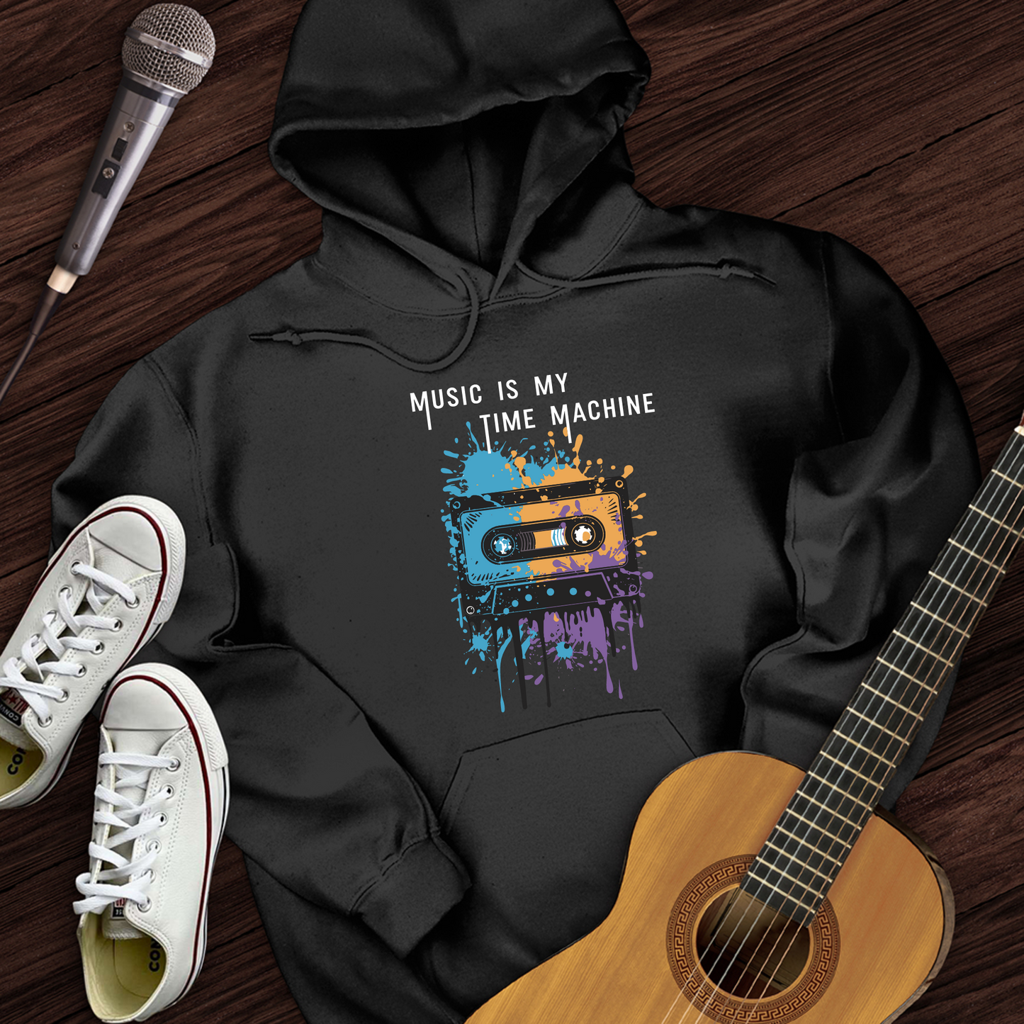 Music Is My Time Machine Hoodie