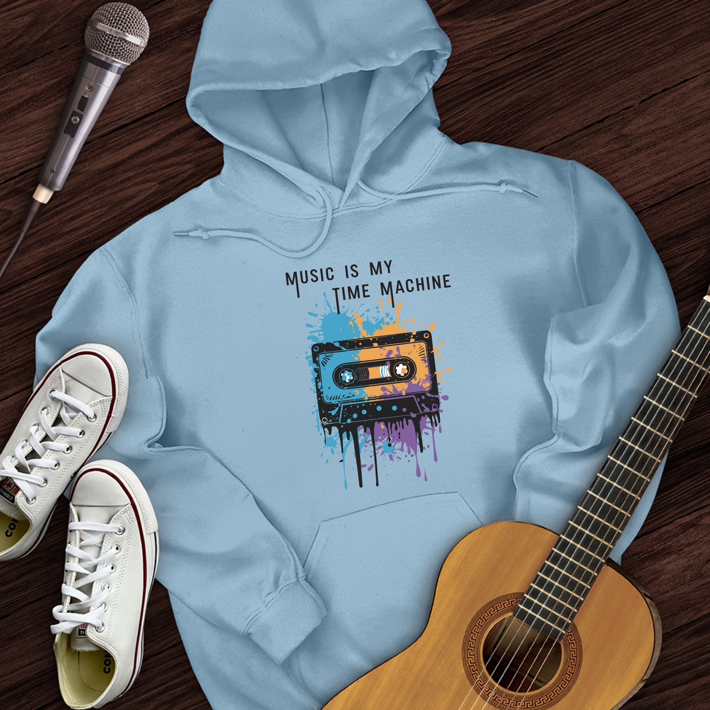 Music Is My Time Machine Hoodie